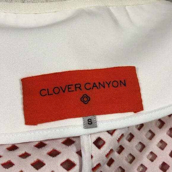 CLOVER CANYON - BRIGHT TANGERINE FULL ZIP - SLIGHT A-LINE DESIGN & MORE - B3 - Picture 14 of 14